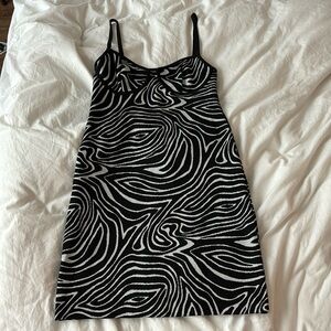 Zara animal print dress